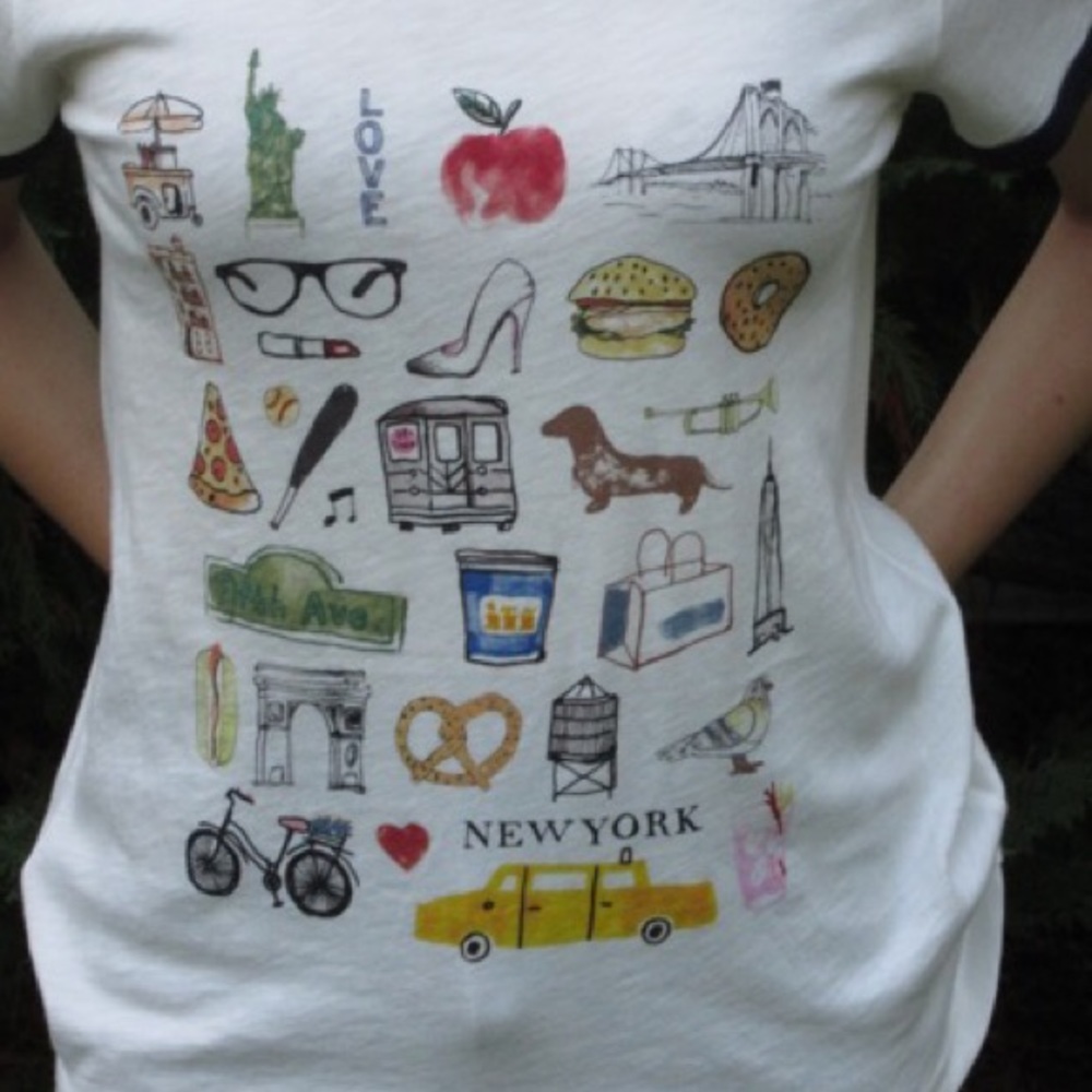 J.Crew NYC Graphic T